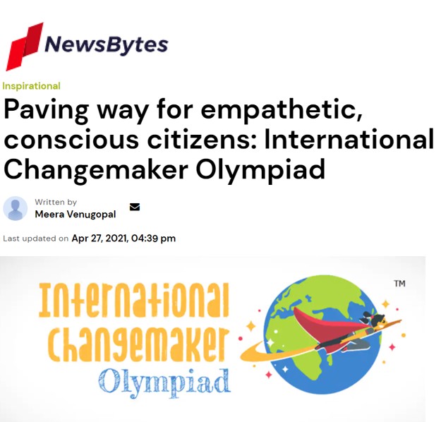 Paving Way for Empathetic, Conscious Citizens: International Changemaker Olympiad 