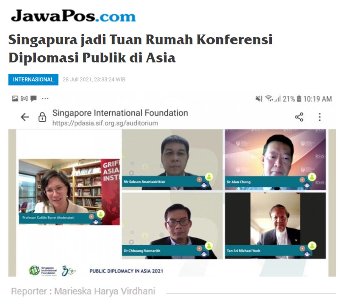Singapore Plays Host for Public Diplomacy Conference in Asia