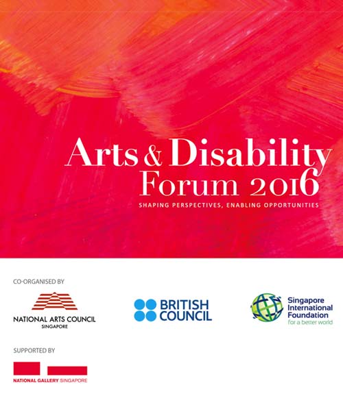 Arts & Disability Forum 2016 Post-Forum Publication