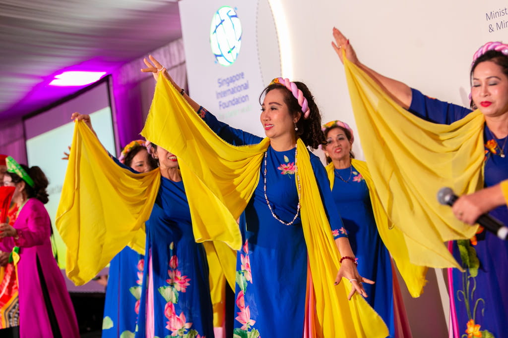 performers from Vietnam and Thailand took to the stage to share their cultural dances with the guests.