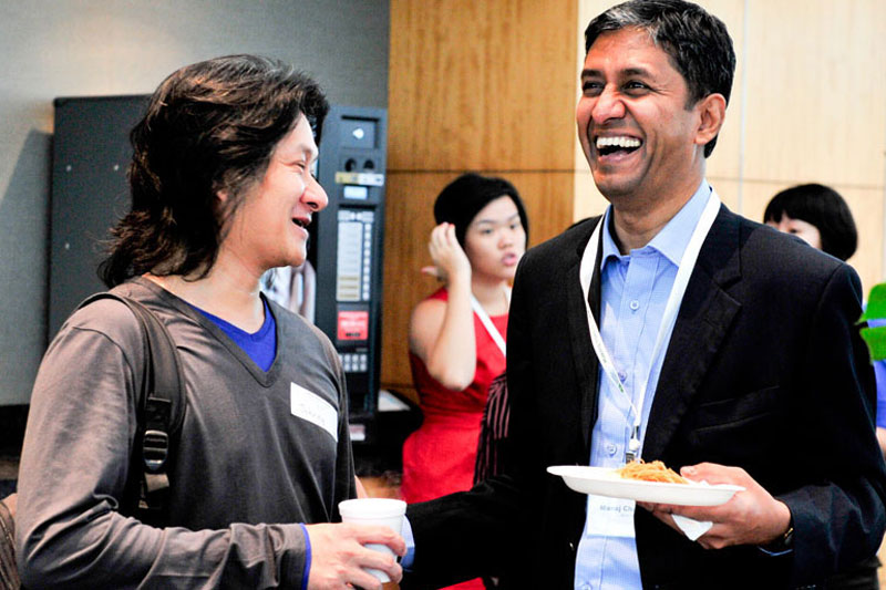 What's the role of entreprenuers in developing social infrastructure?