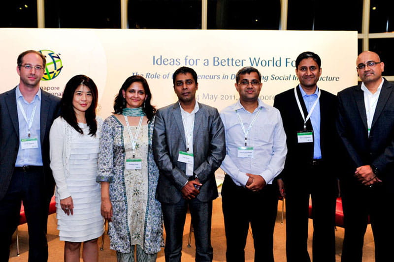 Four Ashoka speakers shared on providing low-income families with affordable housing and adapting technology for the rural poor