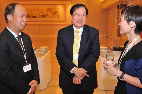 Appointment Ceremony: Some 50 guests were present at the appointment ceremony, including SATS Ltd President and CEO Tan Chuan Lye (center).