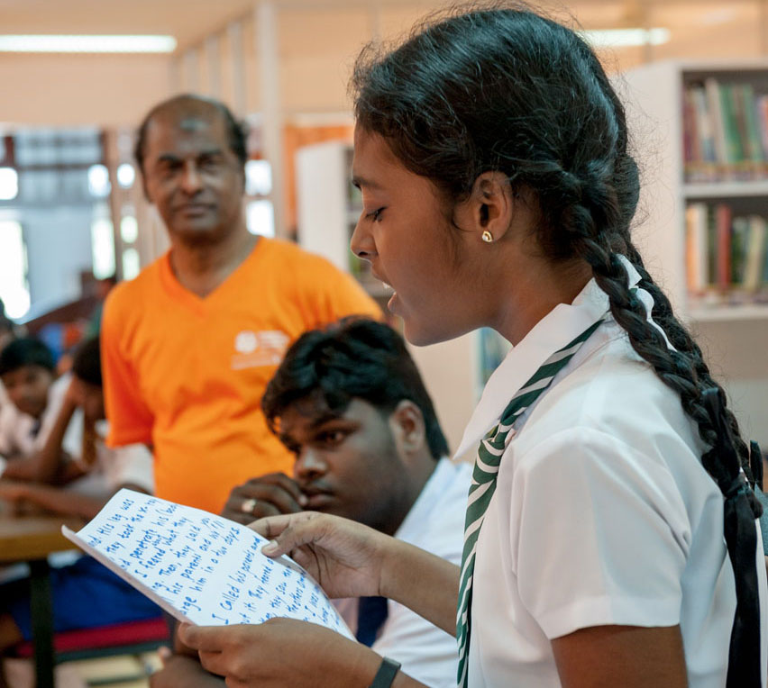 Over the next 12 months, experienced English Language teachers from Singapore will train Jaffna English teachers in English Language communication pedagogy so as to enhance the quality of English language teaching in secondary and high schools.