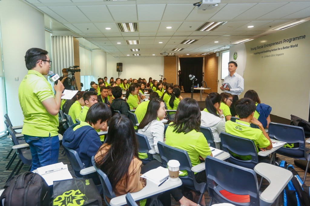 Asian Venture Philanthropy Network Chief Operating Officer Kevin Teo shared how to communicate the social impact of businesses.