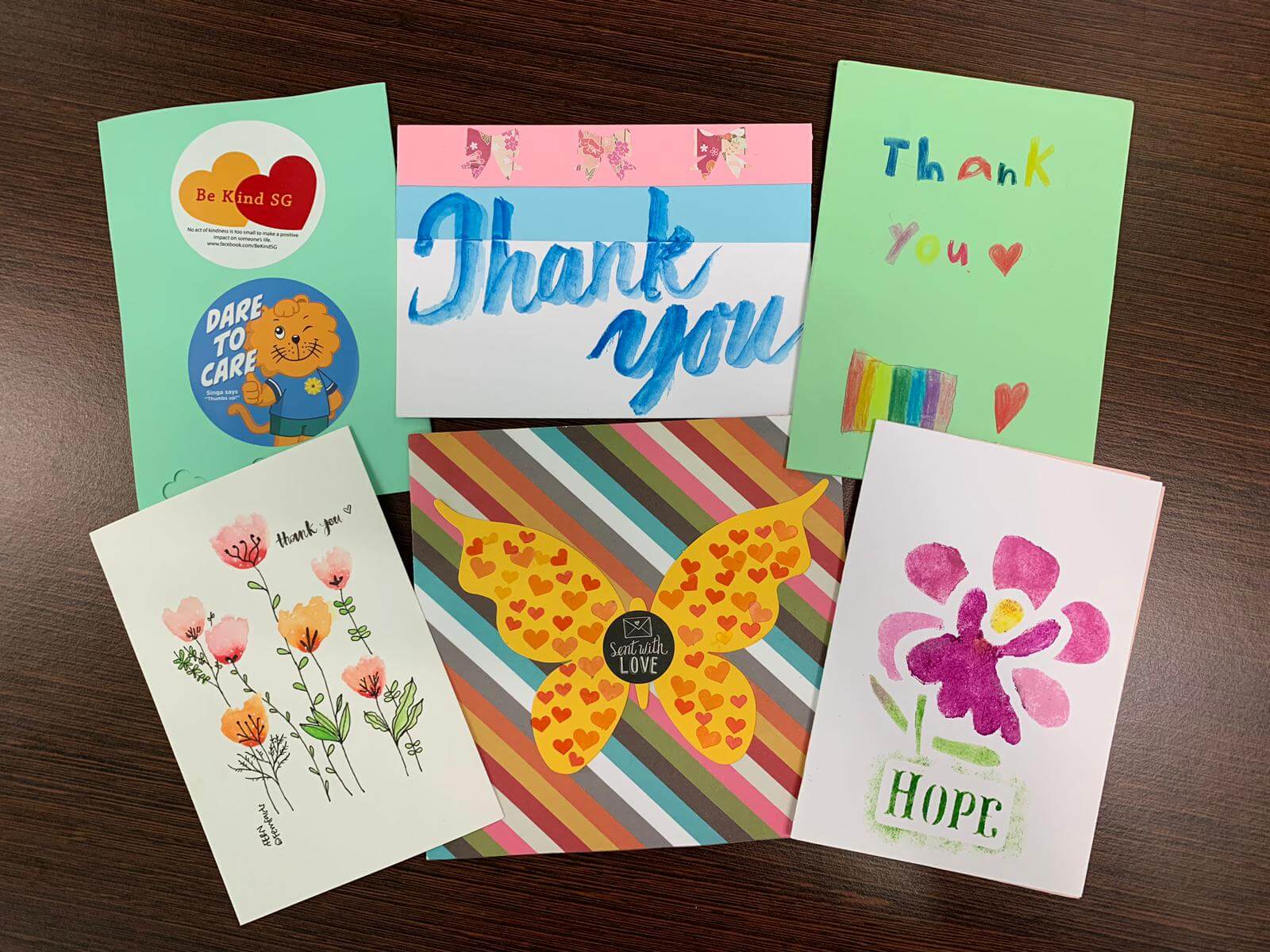 500 Appreciation Cards, 500 Care Packets, One Big-hearted Community - An Arts For Good (A4G) Initiative For Outram Community Hospital