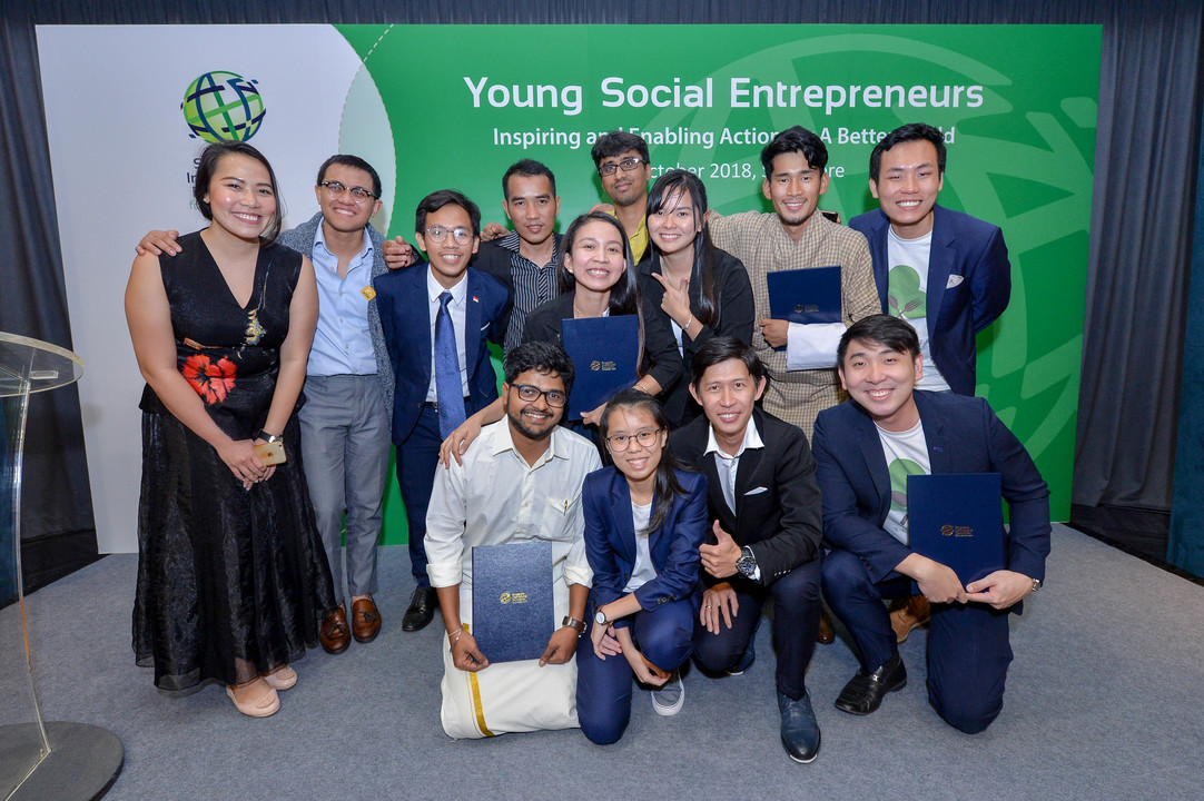 The seven winning teams from YSE 2018 received up to S$20,000 each in seed funding to launch and develop their social enterprise. 