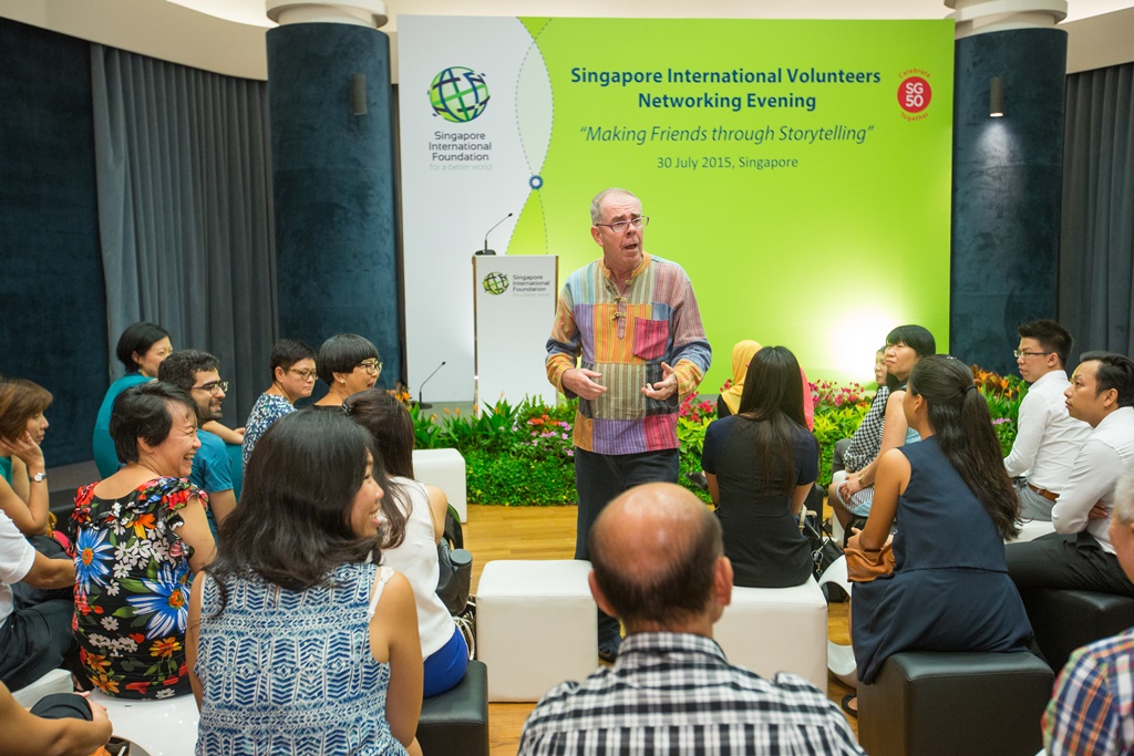 We invited Roger Jenkins - Singapore's very own award-winning storyteller, to share with us insights on the art of connecting through storytelling.