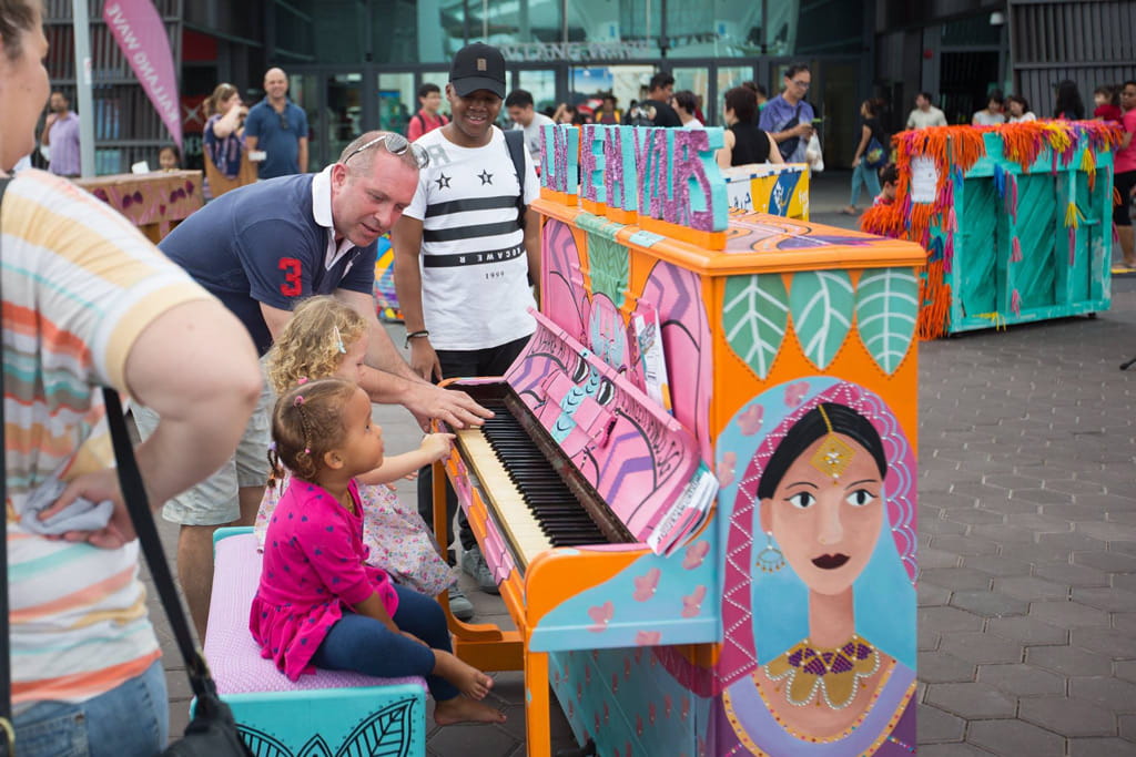 Harnessing the power of the arts, ‘Play Me, I’m Yours’ aims to bring people and communities together to build inclusive societies and effect positive change.