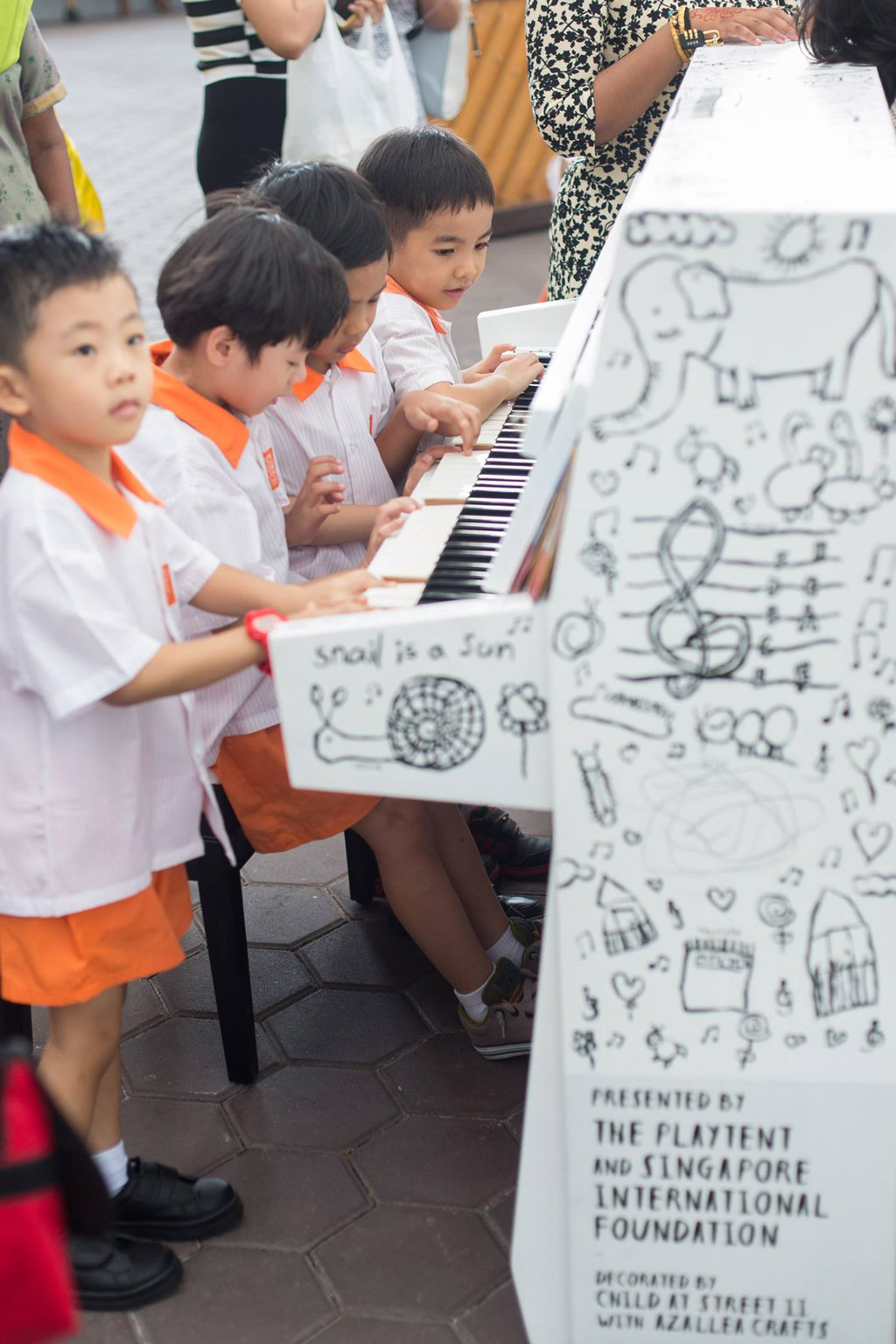 These decorated pianos are dotted throughout public spaces in Singapore- from parks to public shelters, commercial institutions to arts enclaves, and void decks to malls, with an open invitation for all to participate, till 6 April 2016.