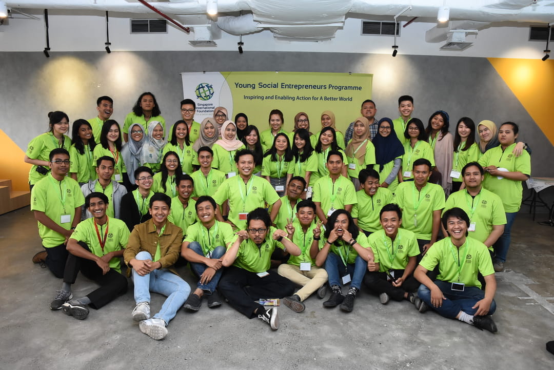 All smiles after the three-day workshop in BLOCK71 Jakarta. 