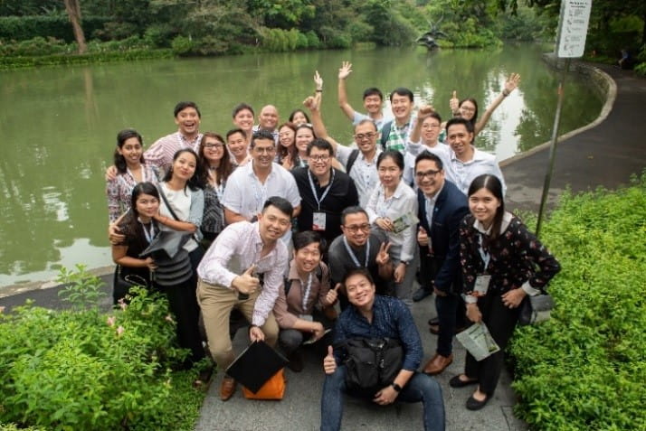 ASEAN Youth Fellows visited the Singapore Botanic Gardens, which is Singapore's first UNESCO World Heritage Site. 