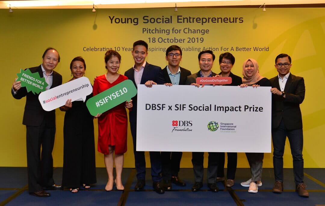 YSE alumni Ecodoe, WateROAM and Langit Collective win the DBSF x SIF Social Impact Prize for their growth, impact and contribution to the sector over the years.