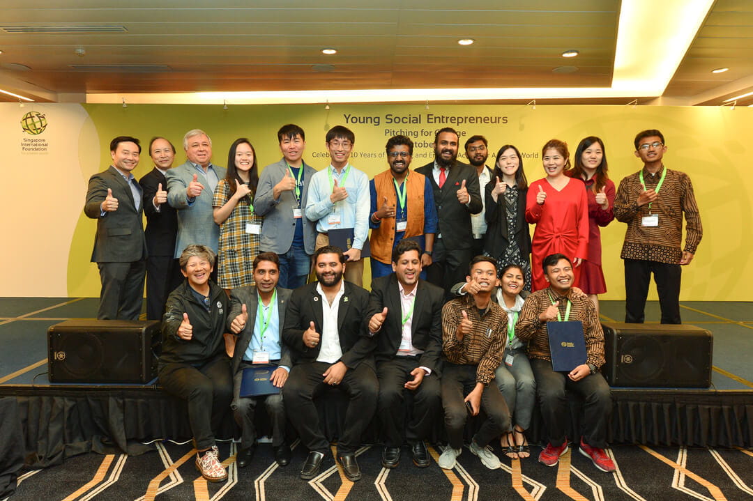 YSE 2019 winning teams with judges