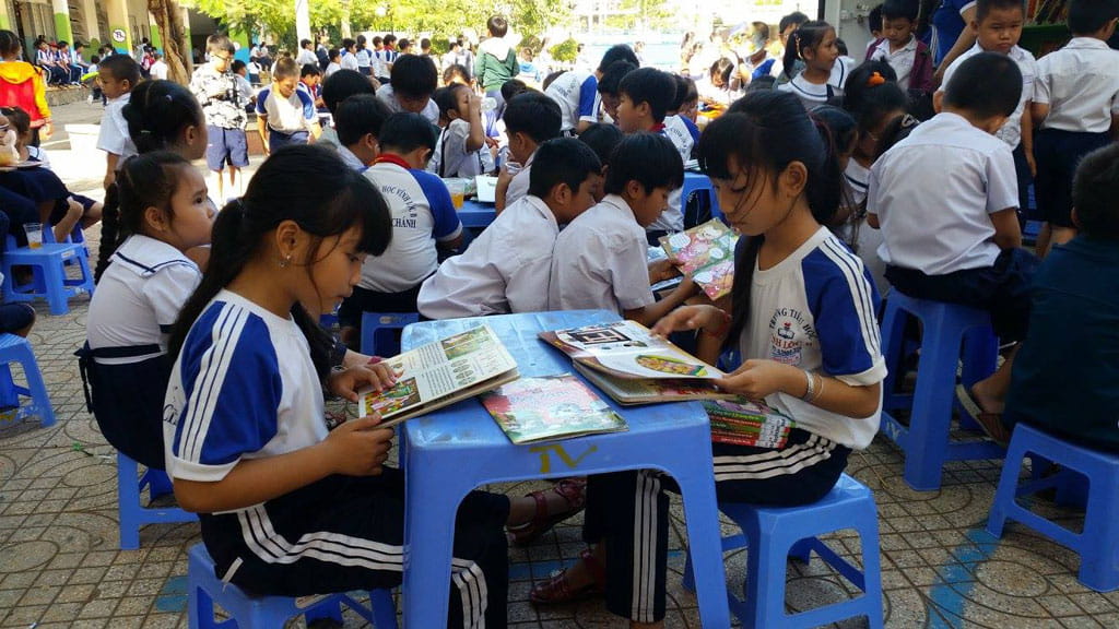  The SIF Words on Wheels (WOW) project in Ho Chi Minh City, Vietnam is the result of a partnership with the General Sciences Library, with sponsorship by Keppel Land Limited.