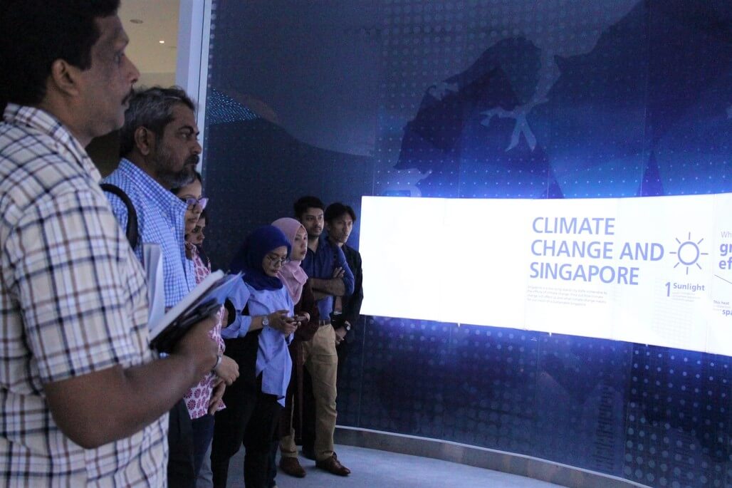 The Sustainable Singapore Gallery showcases Singapore's efforts to ensure a sustainable and liveable environment despite limited natural resources. 