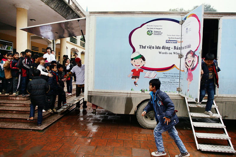 Words on Wheels, Hanoi, Vietnam