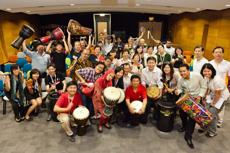 They experience how the resident committees come together to build a vibrant, liveable home in the city at the Jalan Besar constituency
