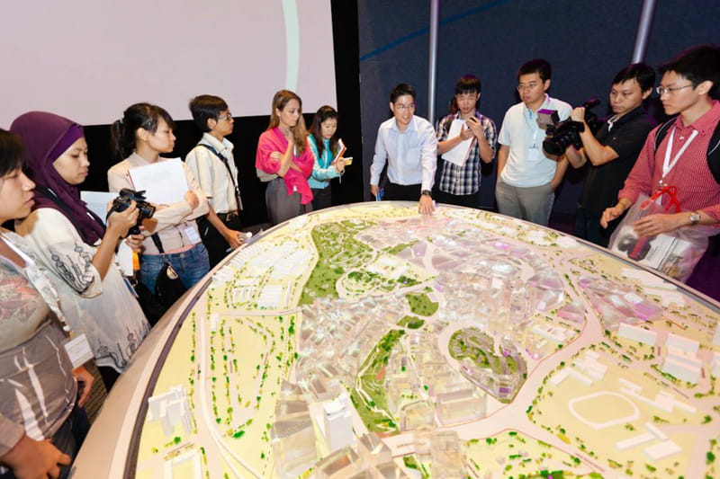 Our friends also gain insights into Singapore’s latest developments