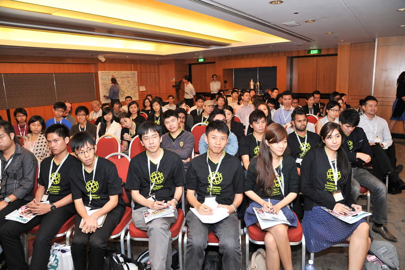 In attendance - 65 youths taking part in the SIF’s third Young Social Entrepreneurs programme, all of whom have ideas for companies that can help address social issues