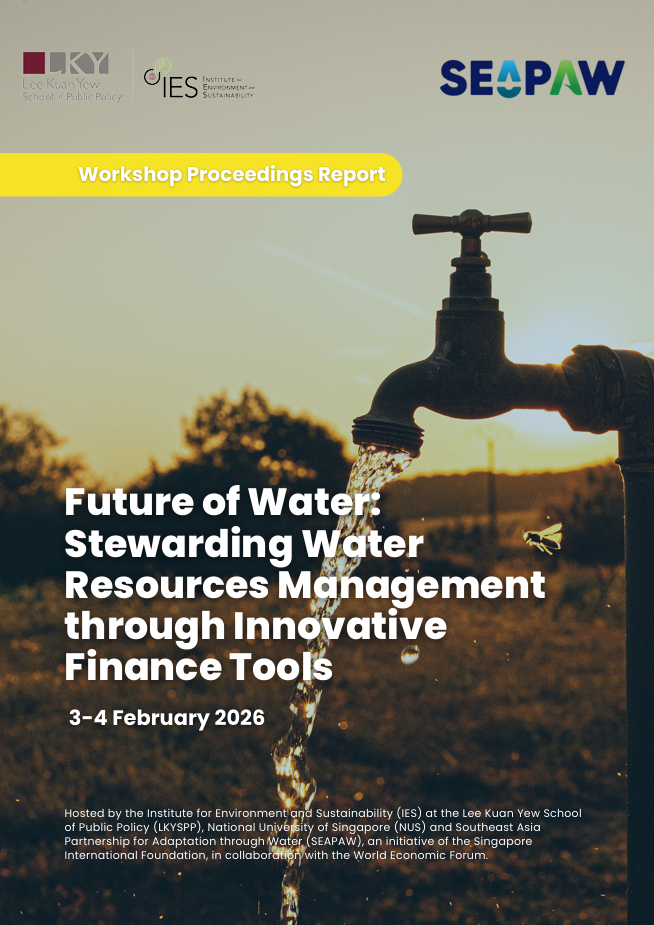 Future of Water: Stewarding Water Resources Management through Innovative Finance Tools