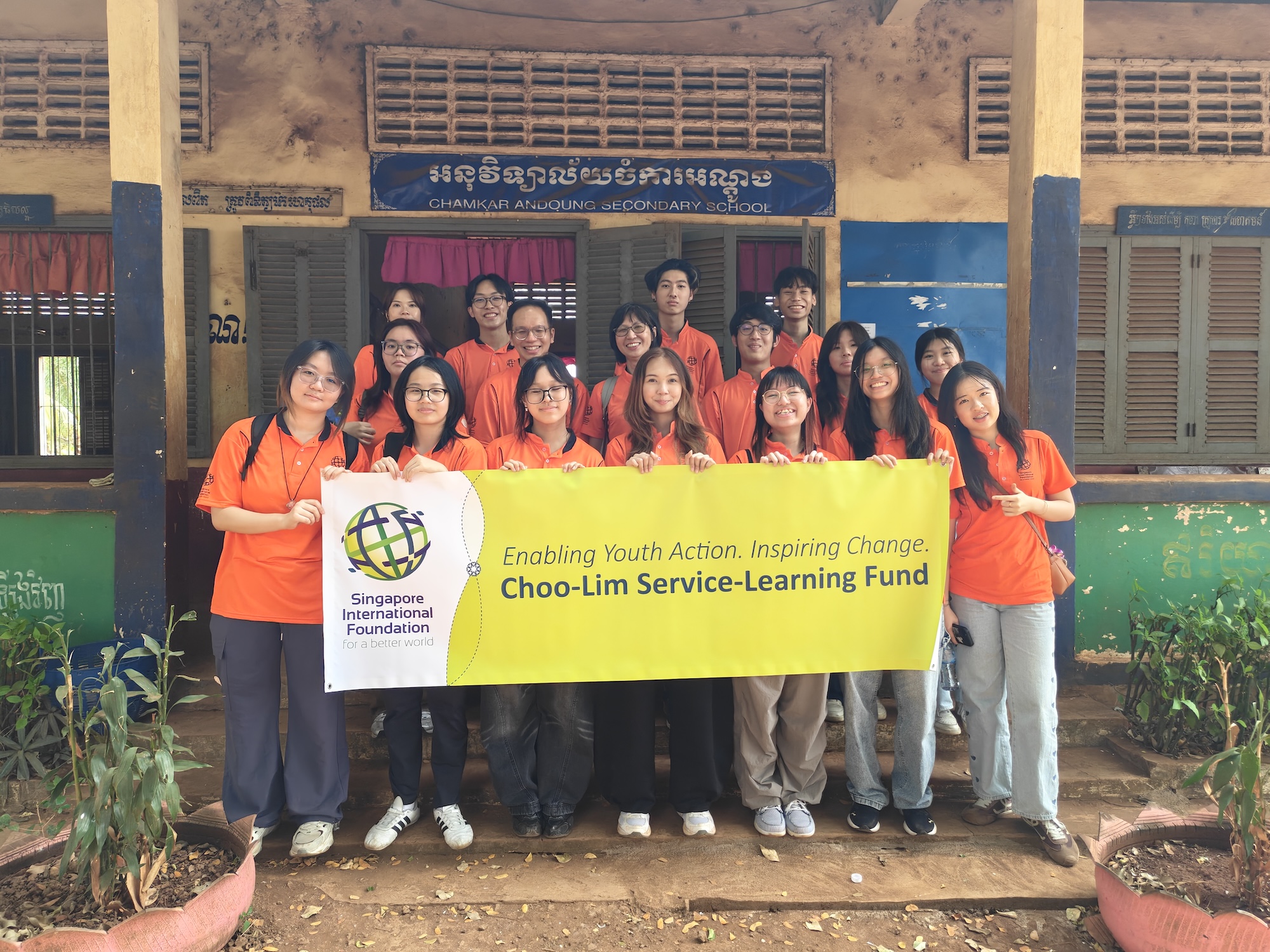 Nurturing Student Volunteers through the Choo-Lim Service-Learning Fund