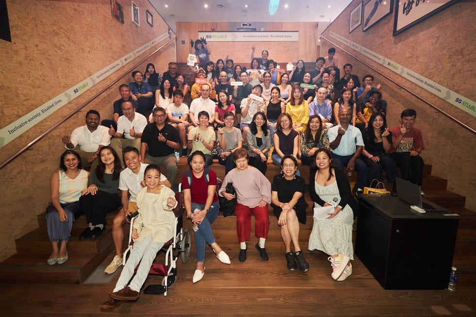 More than 50 SIF volunteers, programme alumni and friends gathered to mark International Volunteer Day at the Enabling Village.