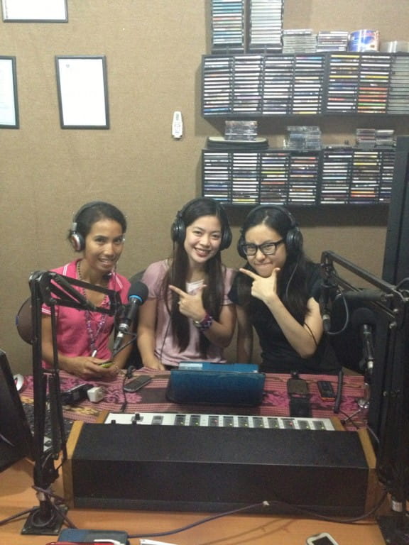 I had the chance to be guest on a radio show twice with a fellow Agape church member.