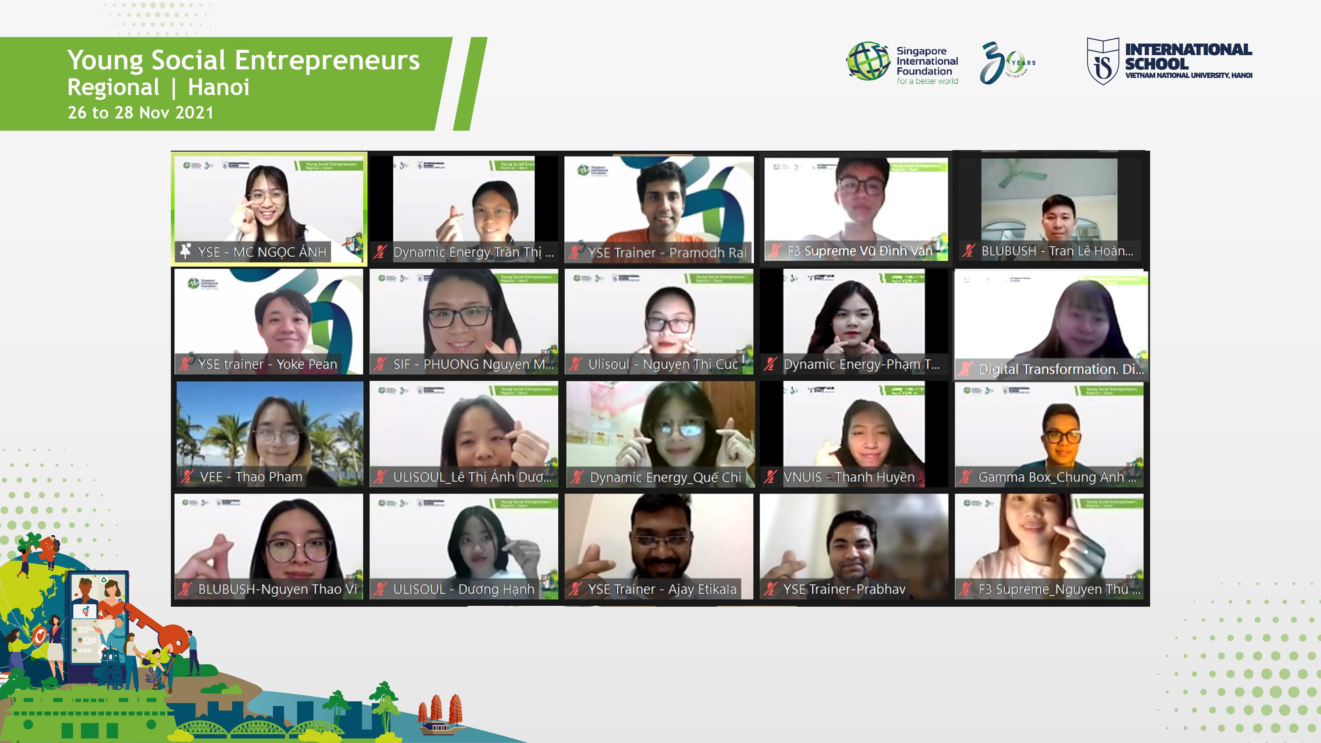 Singapore International Foundation’s Young Social Entrepreneurs Regional Programme Makes Its Vietnam Debut