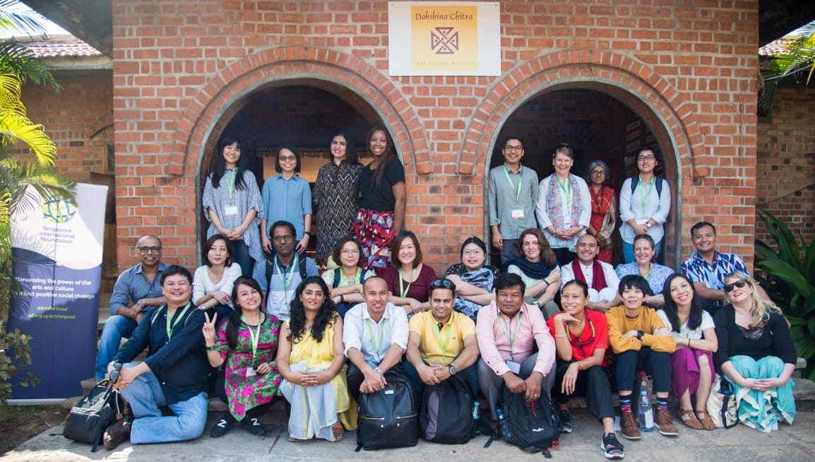 The second edition of the Arts for Good Fellowship concluded with an exchange programme in Chennai, India after a series of online webinars and an exchange programme in Singapore.