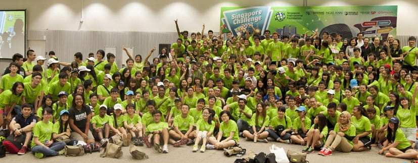 Singapore Challenge 2013 engaged close to 1,000 international and Singapore youth on a race for good to learn about the head, heart and soul of Singapore.