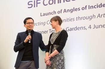 At the event, the pair of cultural ambassadors shared interesting insights into Singapore and London which they gained while working together, and how these influences were incorporated into their collaborative work.