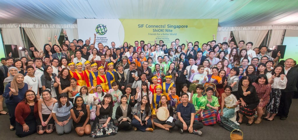 Singaporeans and Friends of Singapore alike reconnect at the biennial ShiOK! Nite reception, bonding over Singaporean cuisine and their shared aspirations to build a better world.
