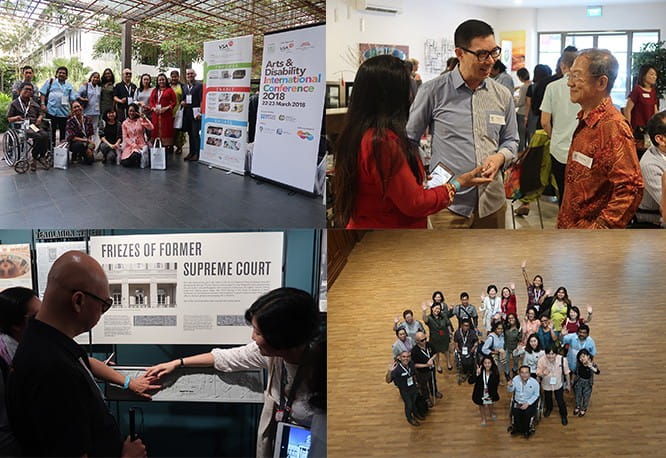 “In Singapore it’s not just about learning about inclusiveness but also putting it into practice through initiatives like the Enabling Village. The argument for multi-disciplinary approaches to the arts and health has not only been made in Singapore but you’re also thinking about how you can enhance it.” – Reena Clare, Arts Psychotherapist, Malaysia, reflecting on her experience at the Arts & Disability International Conference