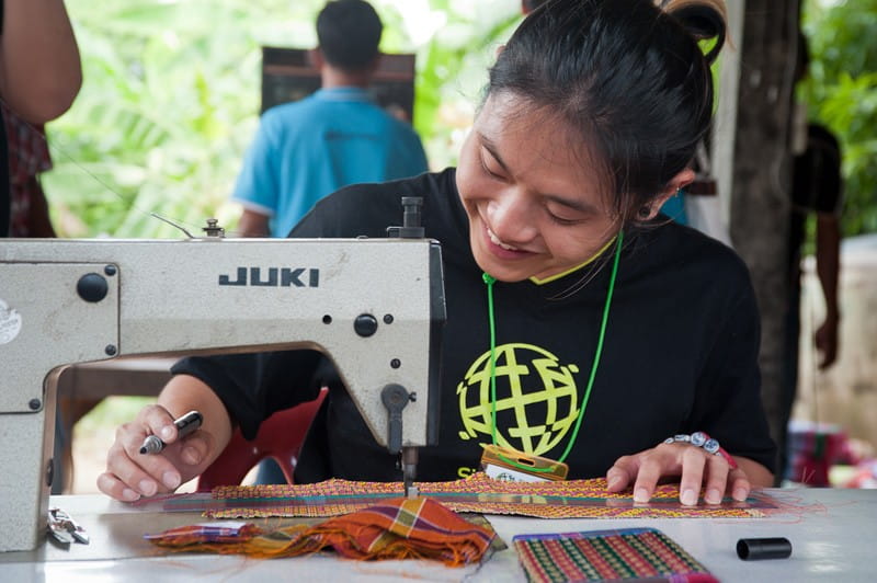 After interacting with the villagers, Felix has realised that the local weaving trade is a serious means of livelihood for them.