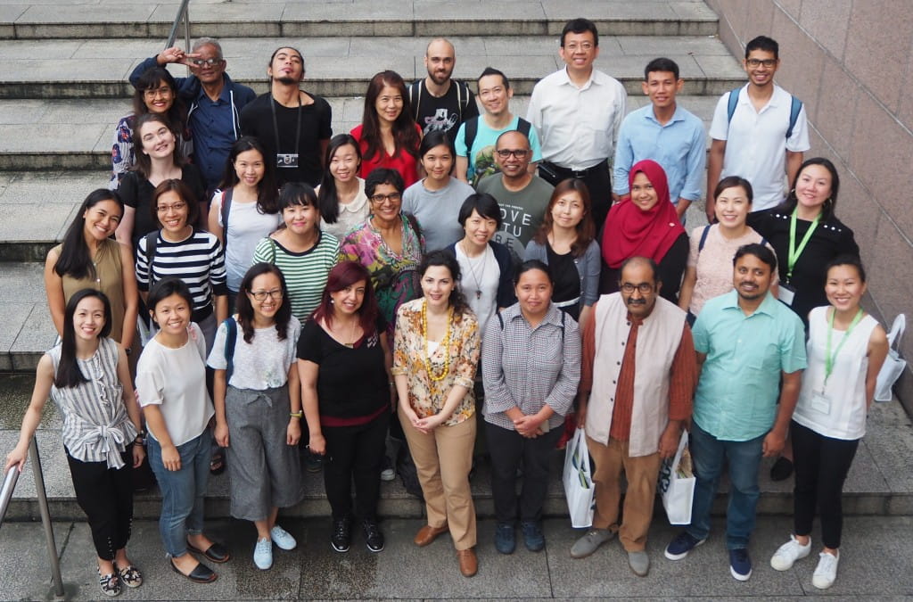 Participants from the ABW programme came from various countries such as India, Indonesia to as far as Cyprus share their expertise from diverse sectors to harness the power of the arts for social impact.